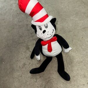 Dr. Seuss Cat in the Hat Plush - Red, White, and Black